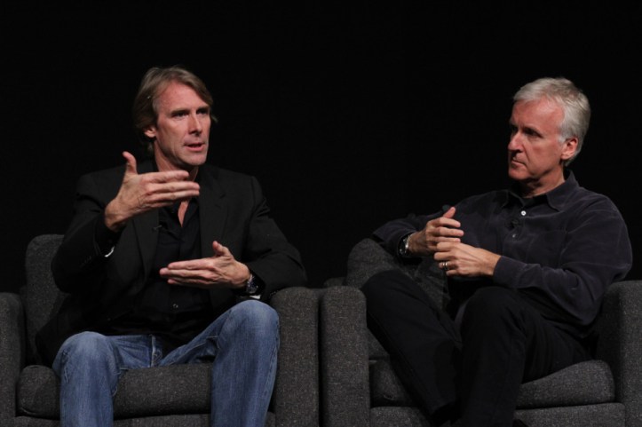 Michael Bay, James Cameron
