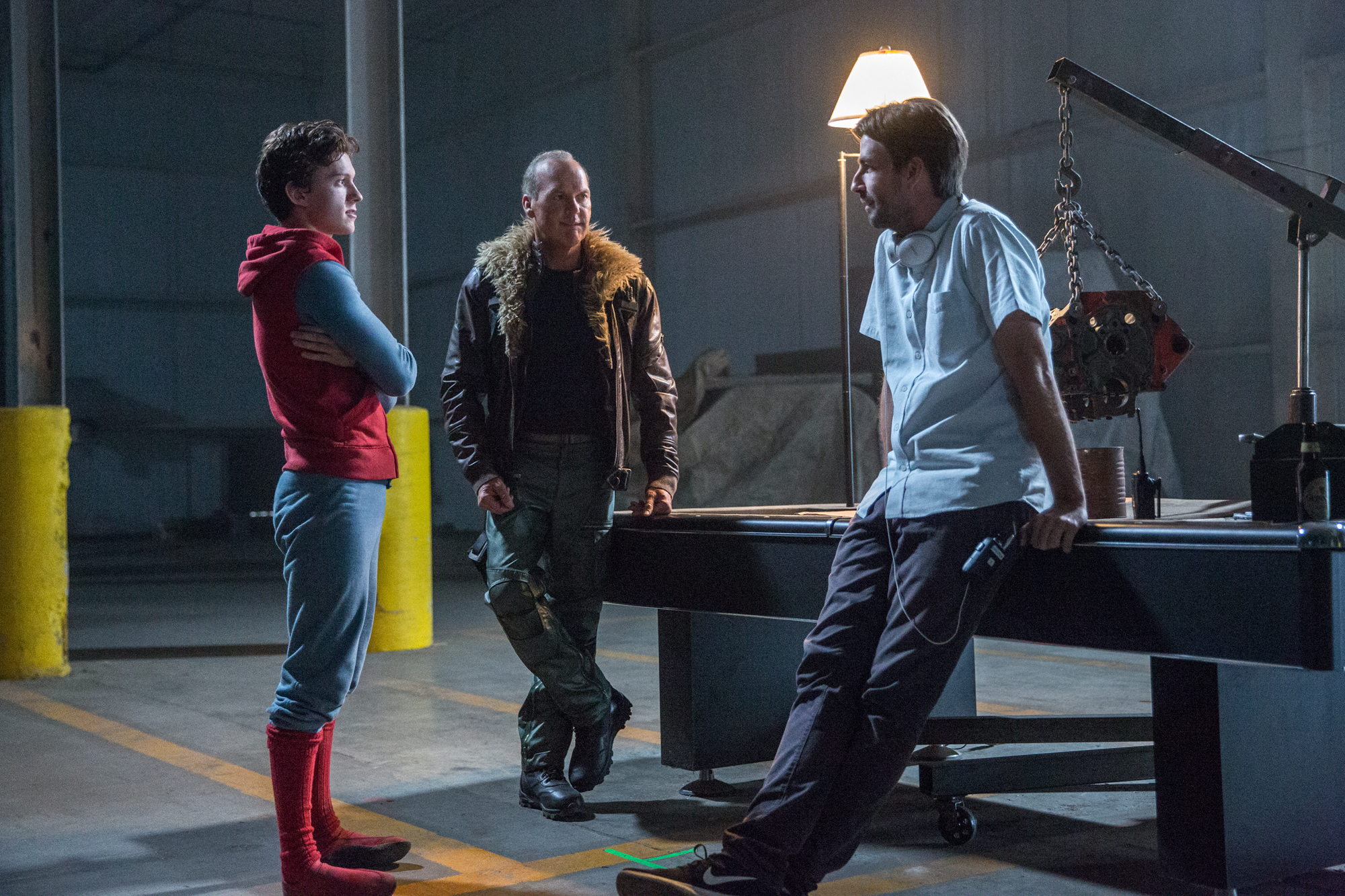 BTS;Crew;Jon Watts - (Director);Michael Keaton;Tom Holland